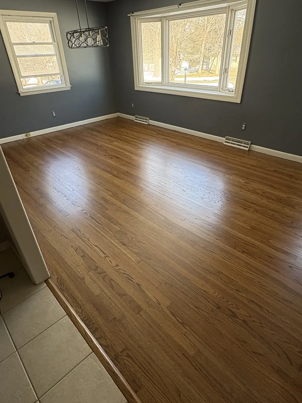 Finished floor by Dynamic Floor Covering